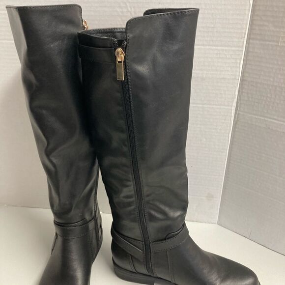 MONTANA BAMBOO, 17”,Side Zip Black Riding Boots,6‎ - Picture 11 of 14